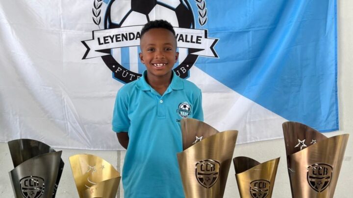 Daniel Choco Carabalí, campeón de fútbol con Legendas del Valle